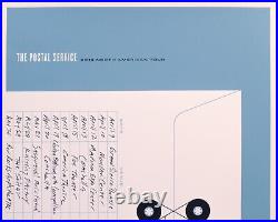 2013 American Concert Posters (Blue), The Postal Service North American Tour