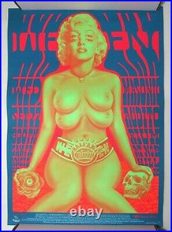 2017 WEEN San Francisco Masonic Auditorium EMEK Marilyn Monroe Concert Poster