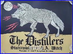 2018 The Distillers Hollywood Palladium La Witch Concert Tour Poster 9/15 #/190