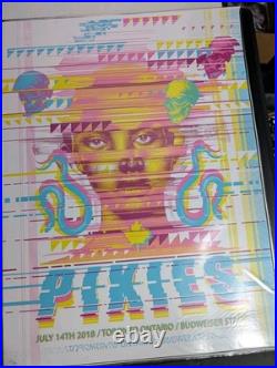 2018 The Pixies Montreal Concert Poster #'d 69/75