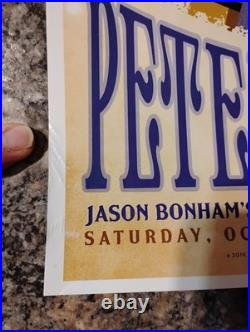 2019 Peter Frampton Signed Concert Poster Orignal Size 13x19 Inches With Coa