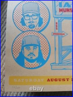 2022 Morgan Wallen Original Concert Poster THE DANGEROUS TOUR Very Rare Numbered