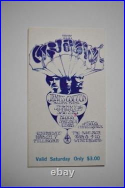 2 Concert Posters Grateful Dead and Fleetwood Mac 1968-1970 and Cream ticket