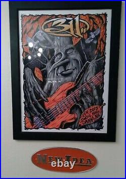 311 Omaha Concert Tour Poster 8-4-2015 # out of 211 Brandon Hart Print LP Record