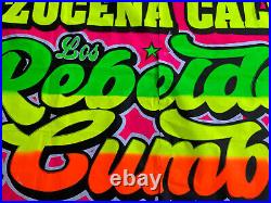 66 x 92 Peru Cumbia Concert Poster Azucena Calvay Los Rebeldes de la Cumbia