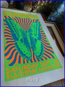 ALANIS MORISSETTE CONCERT 1996 Silkscreen Poster UNCLE CHARLIE