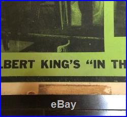ALBERT KING Blues Music Cardboard BOXING STYLE Concert POSTER Tonys Playhouse