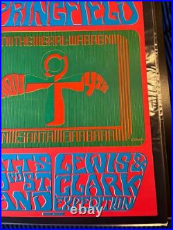AOR 3.39 Buffalo Springfield Concert Poster Earl Warren 1967