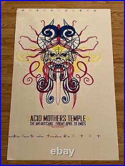 Acid Mothers Temple Emo's Austin Texas 2006 Original Concert Poster Proof