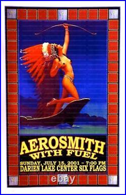 Aerosmith Concert Poster 2001