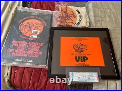 Aerosmith Ted Nugent California Jam Concert Poster, Ticket, Shirt, Program, Lot