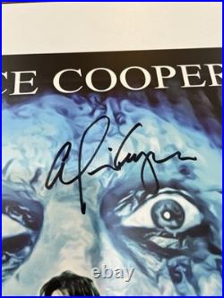 Alice Cooper Hand Signed concert poster Paranormal Tour 2017 Proof VIP Package