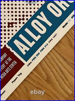 Alloy Orchestra Harold Lloyd Speedy Lincoln NE Original 2 Concert Poster Proof