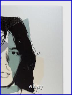 Andy Warhol Rare Original 1988 Mick Jagger Japan Concert Poster MISC03.0938