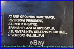 April 22 1988 New Orleans Jazz & Heritage concert 29 x 22 Original Poster