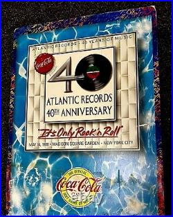 Atlantic Records 40th Anniversary Concert Poster May 14, 1988 @thegarden