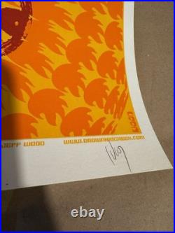 Audioslave Philly 2005 Silkscreen Concert Poster by Jeff Wood Signed & Numbered