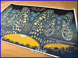 Austin City Limits Music Festival 2017 Poster Todd Slater S/N ACL bats bridge
