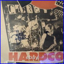 Autographed D. O. A. Original Concert Poster Vancouver B. C.'Hardcore'81' Punk
