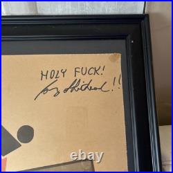 Autographed D. O. A. Original Concert Poster Vancouver B. C.'Hardcore'81' Punk