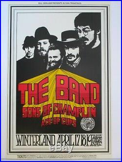 BG169-OP1 The Band Sons of Champlin Fillmore Concert Poster Bill Graham