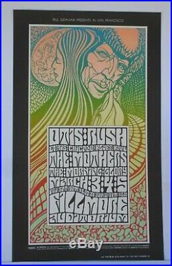 BG53-OP1 Otis Rush The Mothers Fillmore Concert Poster Bill Graham