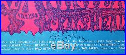 BG 109 CREAM Clapton Lee Conklin SIGNED Fillmore concert poster OP-1 clean