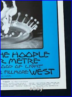BG 242 Original Quicksilver Messenger Service Concert Poster from 1970 Fillmore