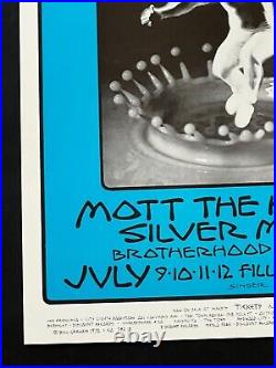BG 242 Original Quicksilver Messenger Service Concert Poster from 1970 Fillmore