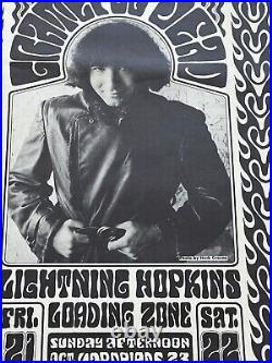 BG 32-1 Rare Grateful Dead Original Vintage Concert Poster from 1966 aor