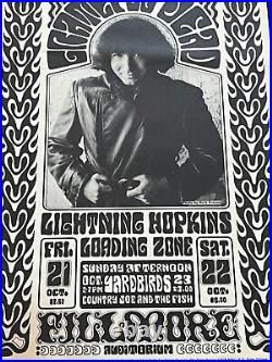 BG 32-1 Rare Grateful Dead Original Vintage Concert Poster from 1966 aor
