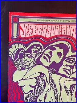 BG-48 Jefferson Airplane Concert Poster 1967 Bill Graham Wes Wilson