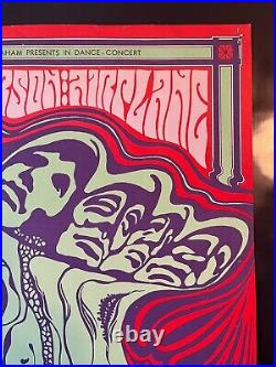 BG-48 Jefferson Airplane Concert Poster 1967 Bill Graham Wes Wilson