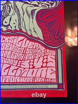 BG-48 Jefferson Airplane Concert Poster 1967 Bill Graham Wes Wilson