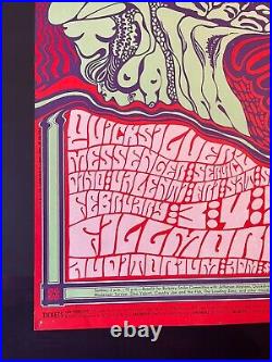 BG-48 Jefferson Airplane Concert Poster 1967 Bill Graham Wes Wilson