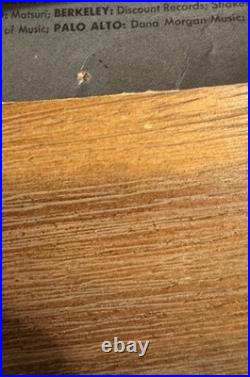 BG 97 Tim Buckley Concert Poster 1967 Bill Graham Original OP 1 Stanley Mouse