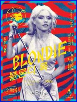BLONDIE DEBBIE HARRY Limited edition print Concert poster KII ARENS 24x32 Mint