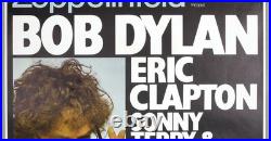 BOB DYLAN Eric Clapton rare vintage original Nuremberg 1978 concert poster