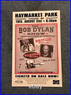 BOB DYLAN original CONCERT POSTERS lot of 3 2000, 2001, 2004