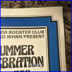 BOB SEGER- VAN HALEN-CHEAP TRICK Original Concert Tour Poster 1978 Rare Michigan