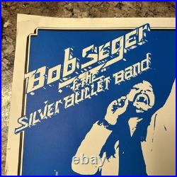 BOB SEGER- VAN HALEN-CHEAP TRICK Original Concert Tour Poster 1978 Rare Michigan
