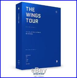 BTS 2017 Live Trilogy EPISODE III THE WINGS TOUR in Seoul CONCERT DVD + POSTER