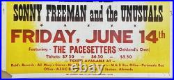 B. B. KING Paramount Theatre Original 1974 Boxing-Style Concert Poster