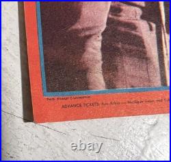 B. B. King Howlin Wolf Ann Arbor 1971 Concert Handbill Pink Floyd Extremely Rare