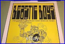 Beastie Boys 1998 Concert Poster World Tour with A Tribe Called Quest and Money