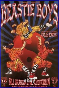 Beastie Boys Concert Poster San Francisco 2004 BGP-322