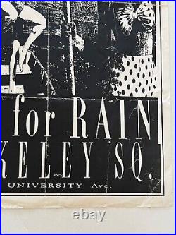 Beatnik Beatch Bikini Devil Girls Berkeley Square Punk Original Concert Poster