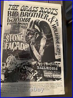 Big Brother 1966 Avalon Ballroom Family Dog Concert Poster Fd-11(2)