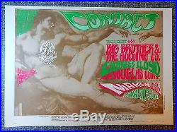 Big Brother Family Dog Fillmore Era Concert Poster FD-52 Rick Griffin Art FIRST