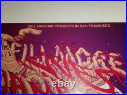 Bill Graham-1968 Fillmore Concert Poster-BG#132-Chambers Brothers-Burdon/Animals
